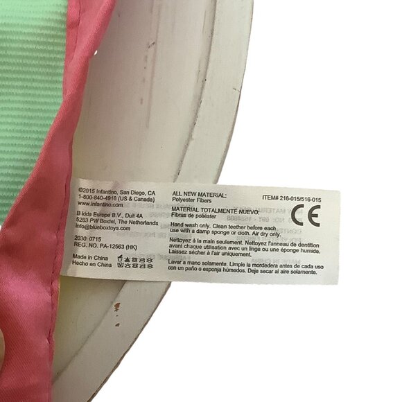 Infantino Princess 12x12 Lovey Security Blanket Teether Soft Plush Doll Baby Toy - Picture 3 of 8